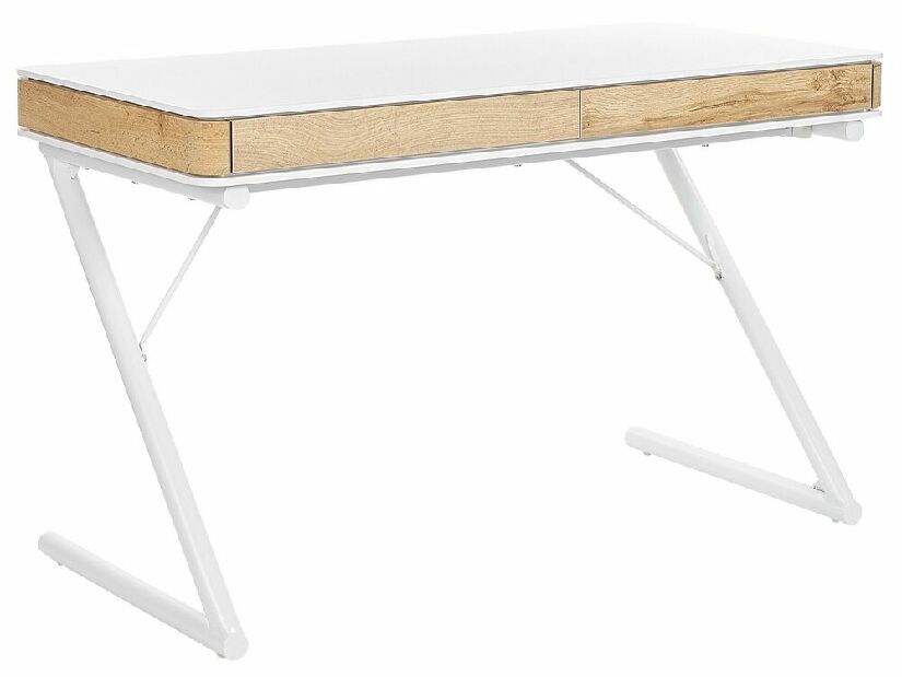 Písací stôl 120x60 cm Florencio (biela)