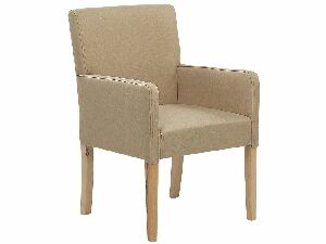 Jedálenská stolička ROCKY (textil) (béžová)