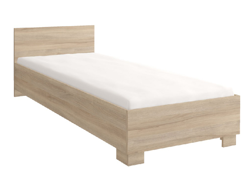 Jednolôžková posteľ 90 cm Sigil III (sonoma) *bazár
