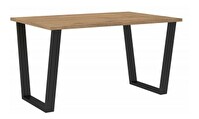 Jedálenský stôl Carol 138x67 (dub lancelot) (pre 4 6 osob)