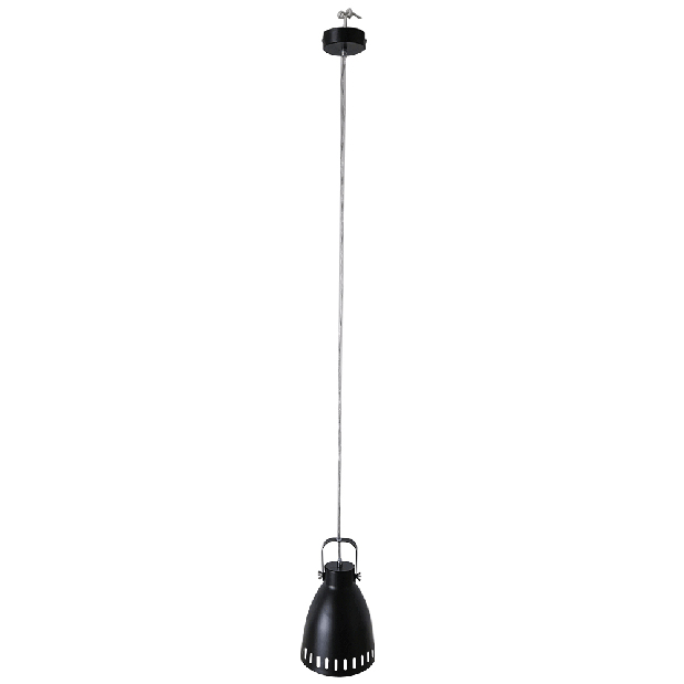 Závesná lampa Adorra 3 (čierna)