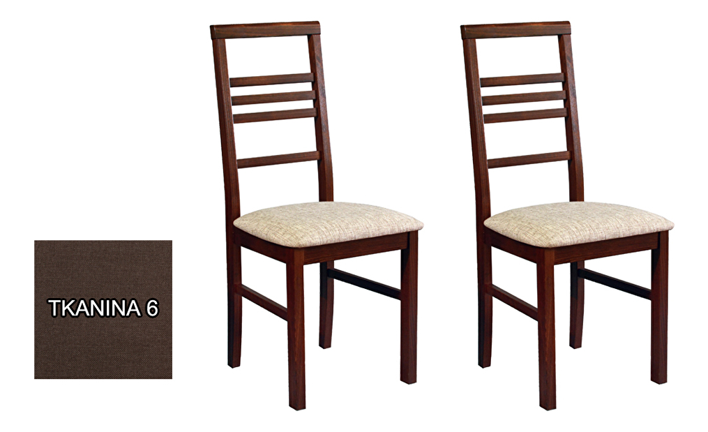 Set 2 ks. jedálenských stoličiek Melte (tkanina 6) *výpredaj