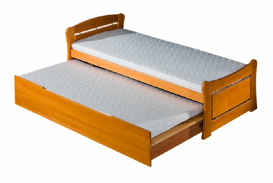 Rozkladacia posteľ 90 cm Pauli 2 (s roštami a úl. priestorom) *výpredaj