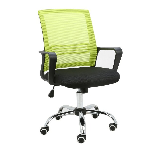 Kancelárska stolička Aphin (zelená + čierna) *výpredaj