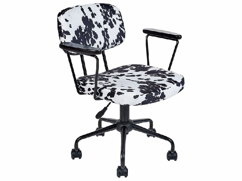 Kancelárska stolička Asta (čiernobiela)