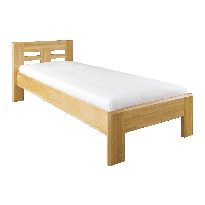 Jednolôžková posteľ 90 cm LK 260 (dub) (masív)