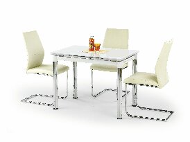 Jedálenský stôl LOGAN 2 extra biela (pre 4 až 6 osôb)