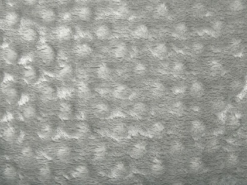 Deka 220x200 cm SAMRE (polyester) (sivá)