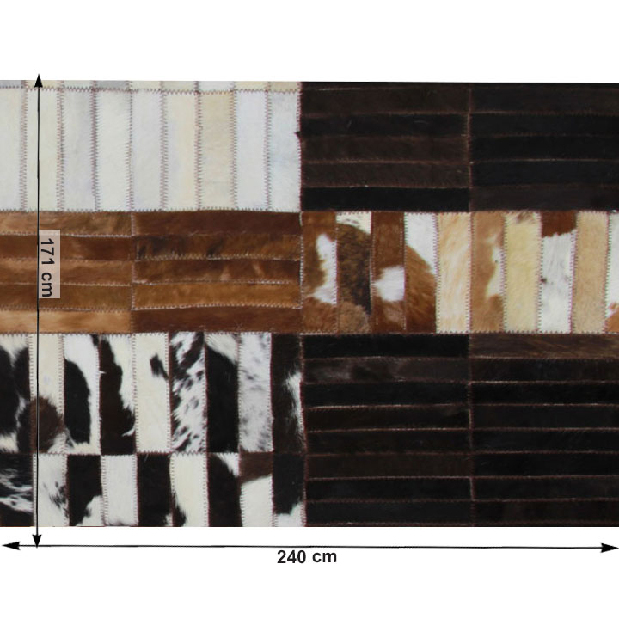 Kožený koberec 171x240 cm Korlug typ 4
