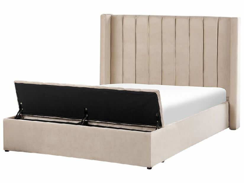 Manželská posteľ 140 cm Noya (béžová)