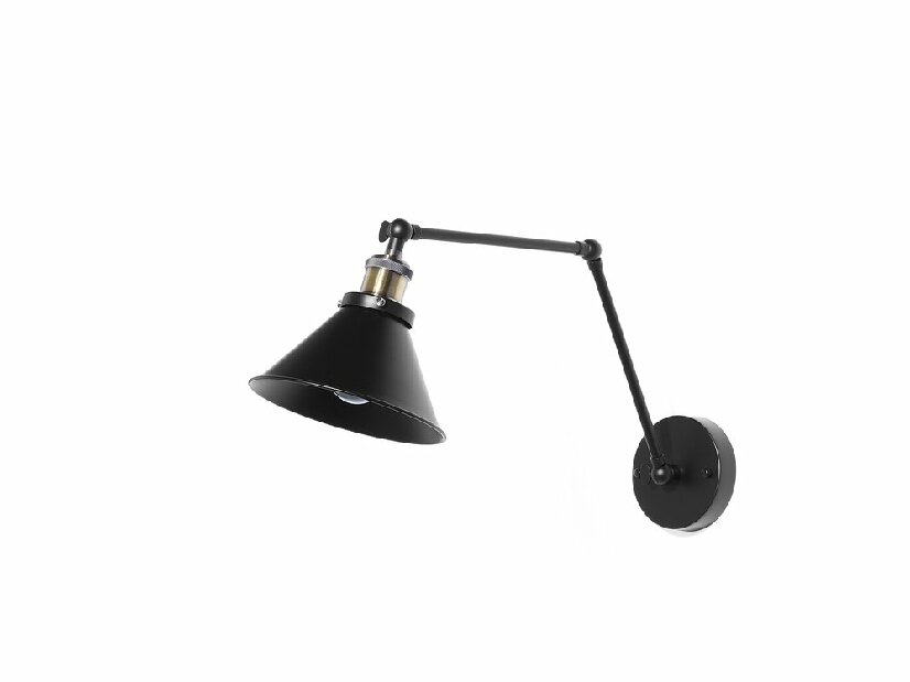 Nástenná lampa Nariva (čierna)
