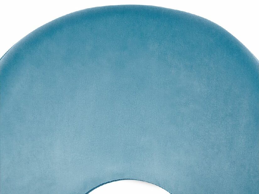 Set 2 ks. jedálenských stoličiek MAGI (látka) (modrá)