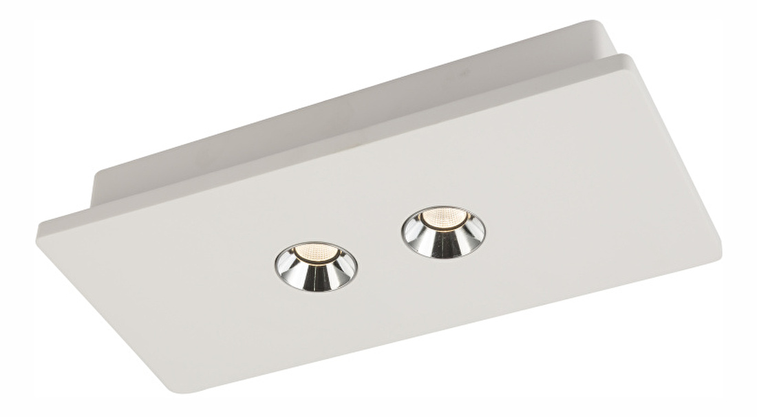 Stropné/nástenné svietidlo LED Christine 55010-2 (s povrchovou montážou) (biela)