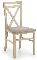 Jedálenská stolička Delmar (dub sonoma + béžová)