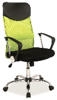 Kancelárska stolička Arrivata (zelená + čierna)