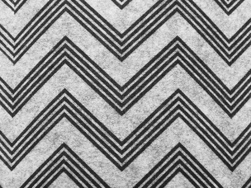 Set 3 ks. textilných košov BELOVA (plsť) (sivá)