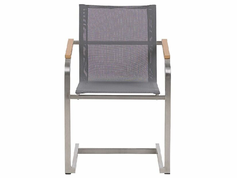 Set 2 ks. záhradných stoličiek COLSO (sivá)