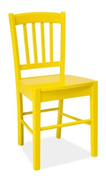 Jedálenská stolička BRW CD-57 žltá