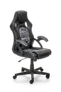 Kancelárska stolička Beauly (čierna + sivá)