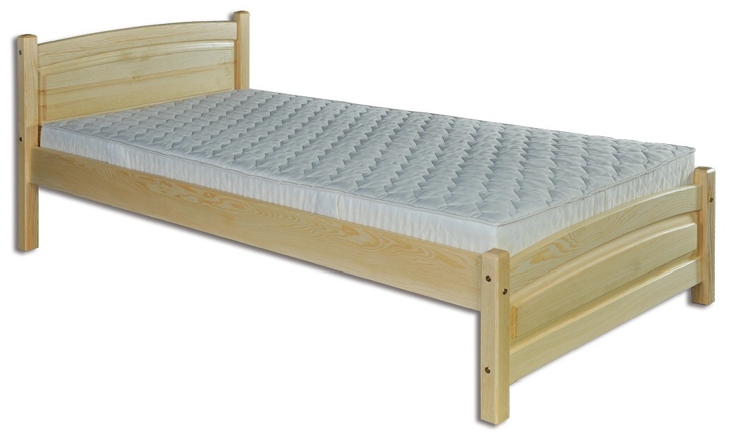 Jednolôžková posteľ 90 cm LK 125 (masív)
