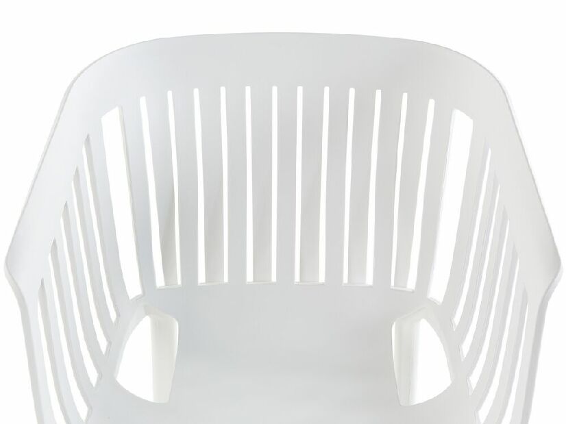 Jedálenská stolička DULES (biela)