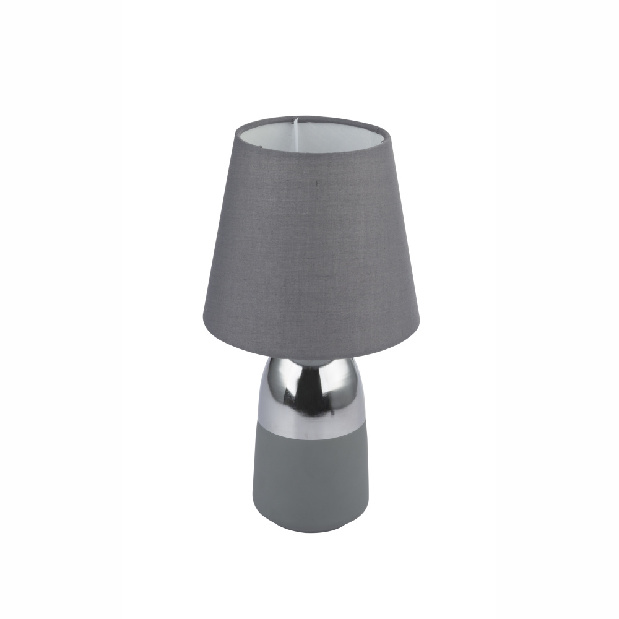Stolové svietidlo Eugen 24135C (moderné/dizajnové) (sivá + sivá)