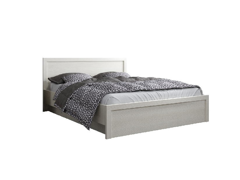 Manželská posteľ 140 cm Jolene (biela) (s roštom)
