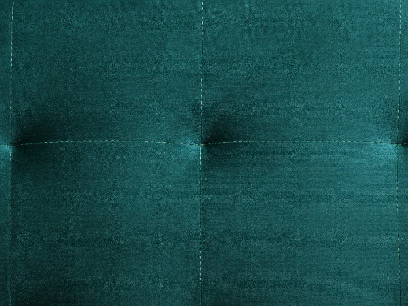 Rohová sedačka U Aberlady 1 (smaragdová) (s taburetkou) (P)