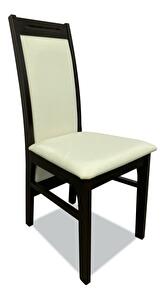 Jedálenská stolička Kalis (krémová + čierna)