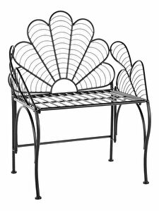 Záhradná stolička Ligza (čierna)