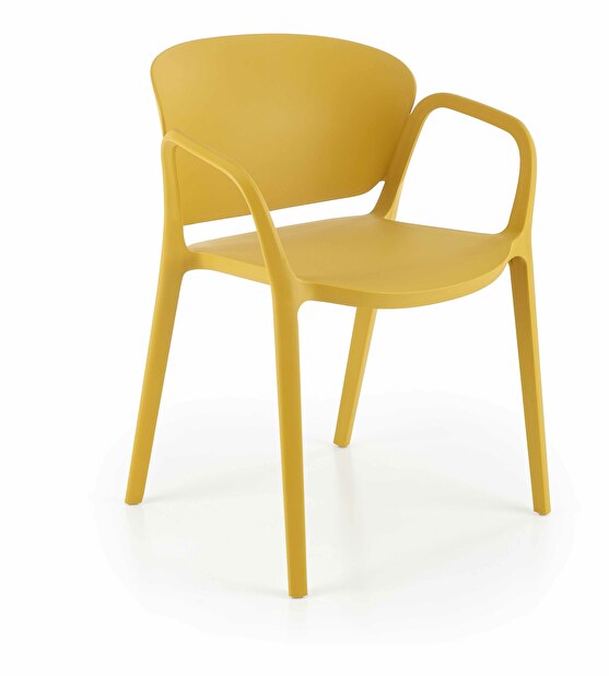 Jedálenská stolička Kloity (žltá)