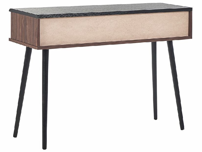 Konzolový stolík Pera (tmavé drevo)