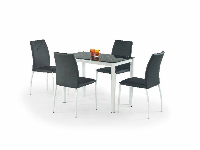 Jedálenský stôl ARGUS čierna (pre 4 osoby)