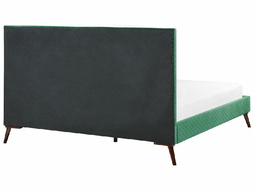 Manželská posteľ 180 cm Betuel (zelená) (s roštom)
