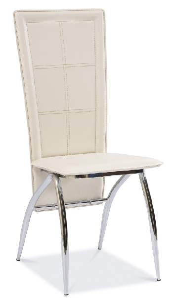 Jedálenská stolička H-140 krémová
