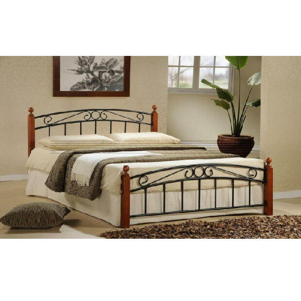 Manželská posteľ 160 cm Dalasi (s roštom)