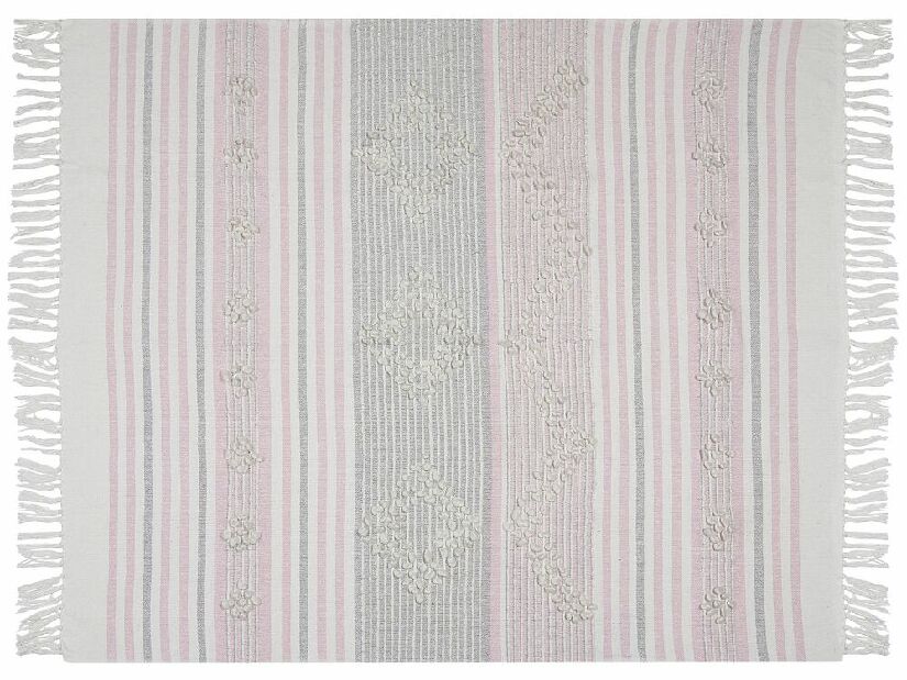Deka 150x120 cm KALAMAN (textil) (ružová)
