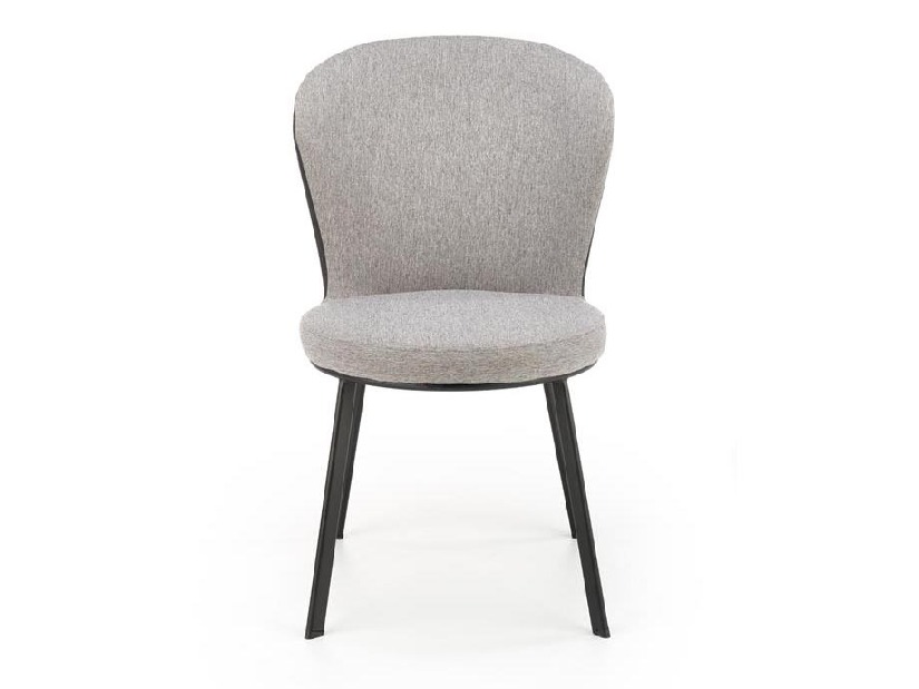 Jedálenská stolička Kog (čierna + sivá)