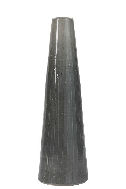 Dekoračná váza Jolipa Concrete Cognac (20x20x67cm) (Sivá)