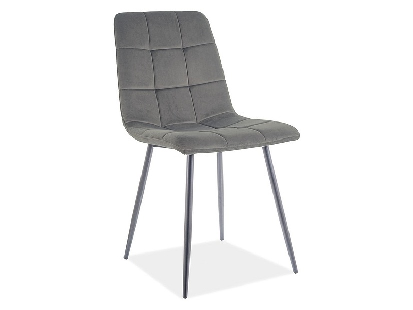 Jedálenská stolička Marlana (sivá + čierna)