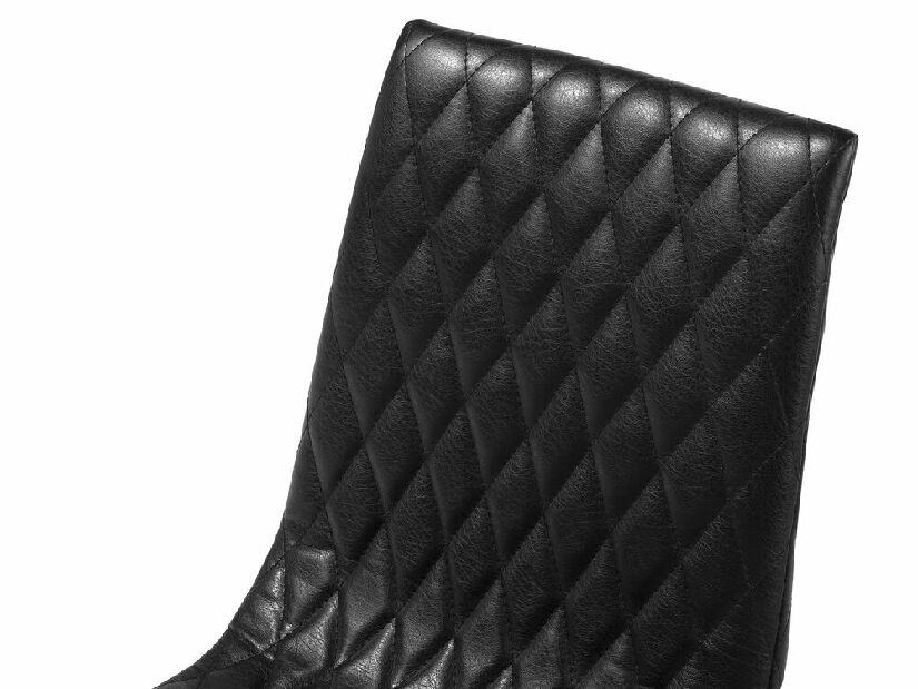 Set 2 ks. jedálenských stoličiek MONTEGO (čierna)
