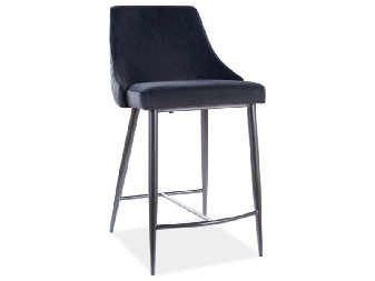 Barová stolička Polly (čierna)
