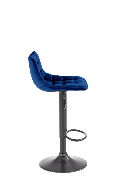 Barová stolička Hertha (tmavomodrá)