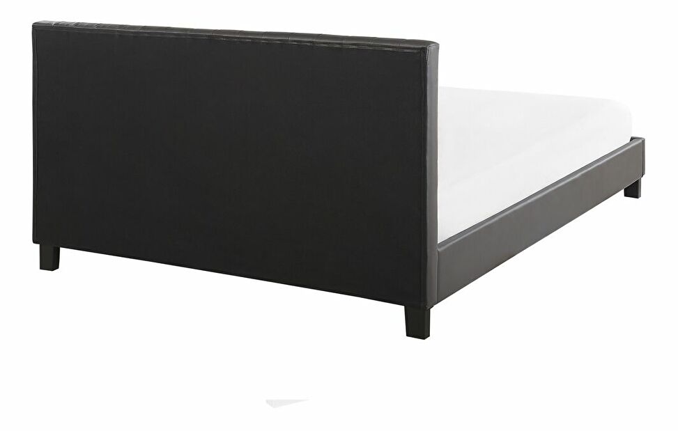 Manželská posteľ 180 cm PARASO (sivá) (s roštom)