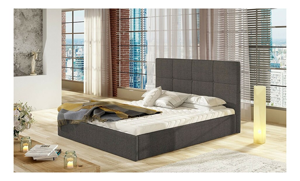 Manželská posteľ 180x200 cm Allatessa *bazár