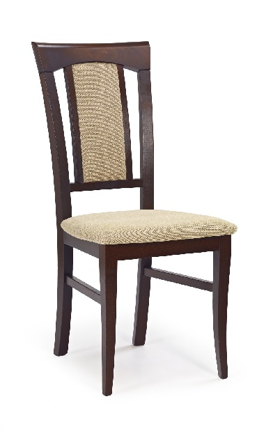 Jedálenská stolička Arkki Orech tmavý + béžová