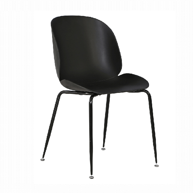 Jedálenská stolička Mintt (čierna)