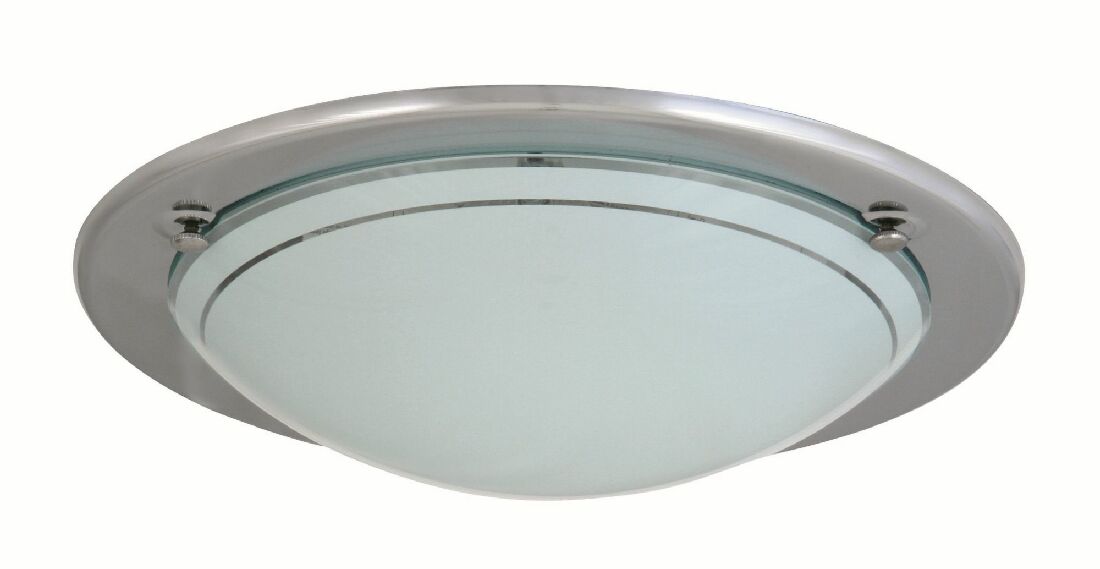 Stropné svietidlo Ufo 5113 (chrómová + opálové sklo)
