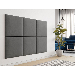 Čalúnený panel Pag 60x60 cm (tmavosivá) *výpredaj