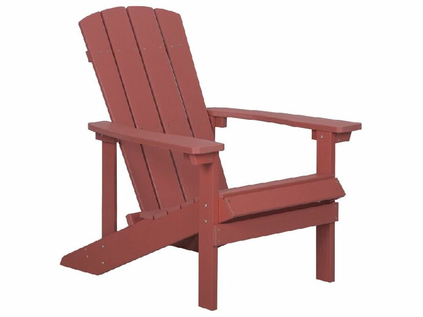 Záhradná stolička Adack (červená)